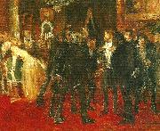 Ernst Josephson Falskspelaren oil painting